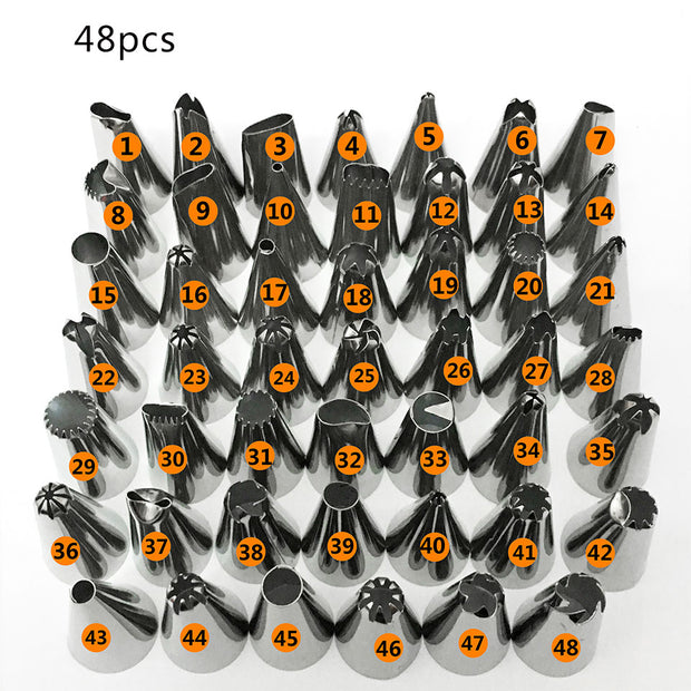 Super bicos de confeitar (48 peças)